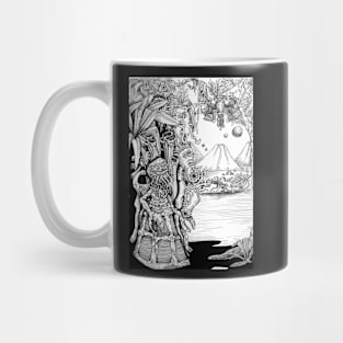 Die große Rasse von Yith Mug